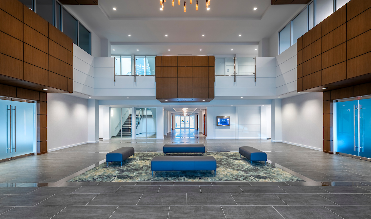 Interior Image of 5275 Westview Lobby and Townhall